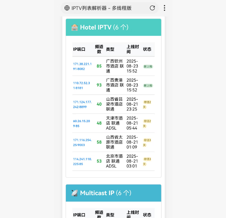 移动端页面